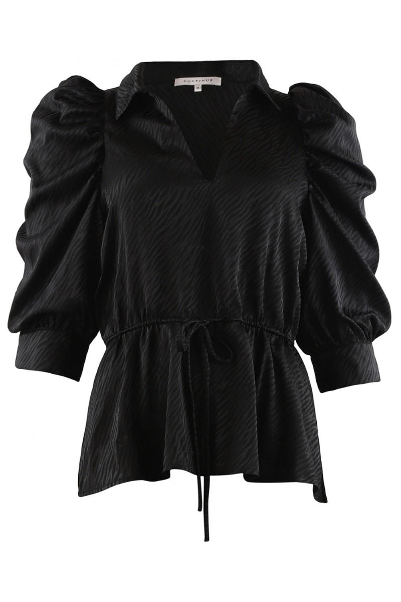 Continue - Bluse - Cita - Black