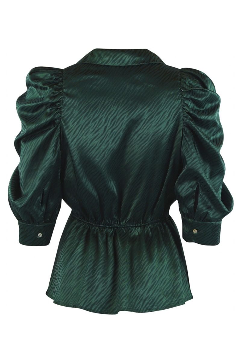 Continue - Bluse - Cita Blouse - Bottlegreen