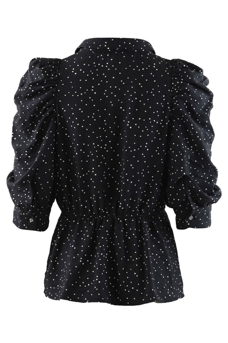 Continue - Bluse - Cita Dot - Black Dot