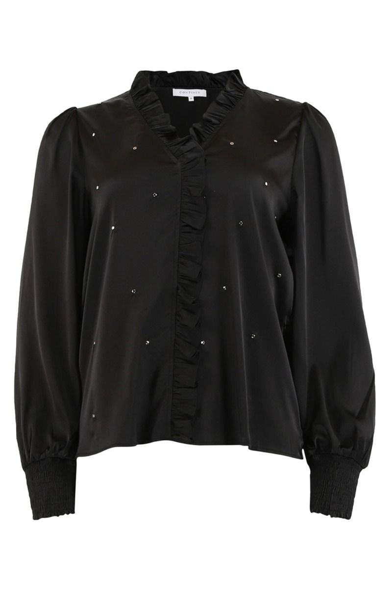 Continue - Bluse - Darling Studs - Black