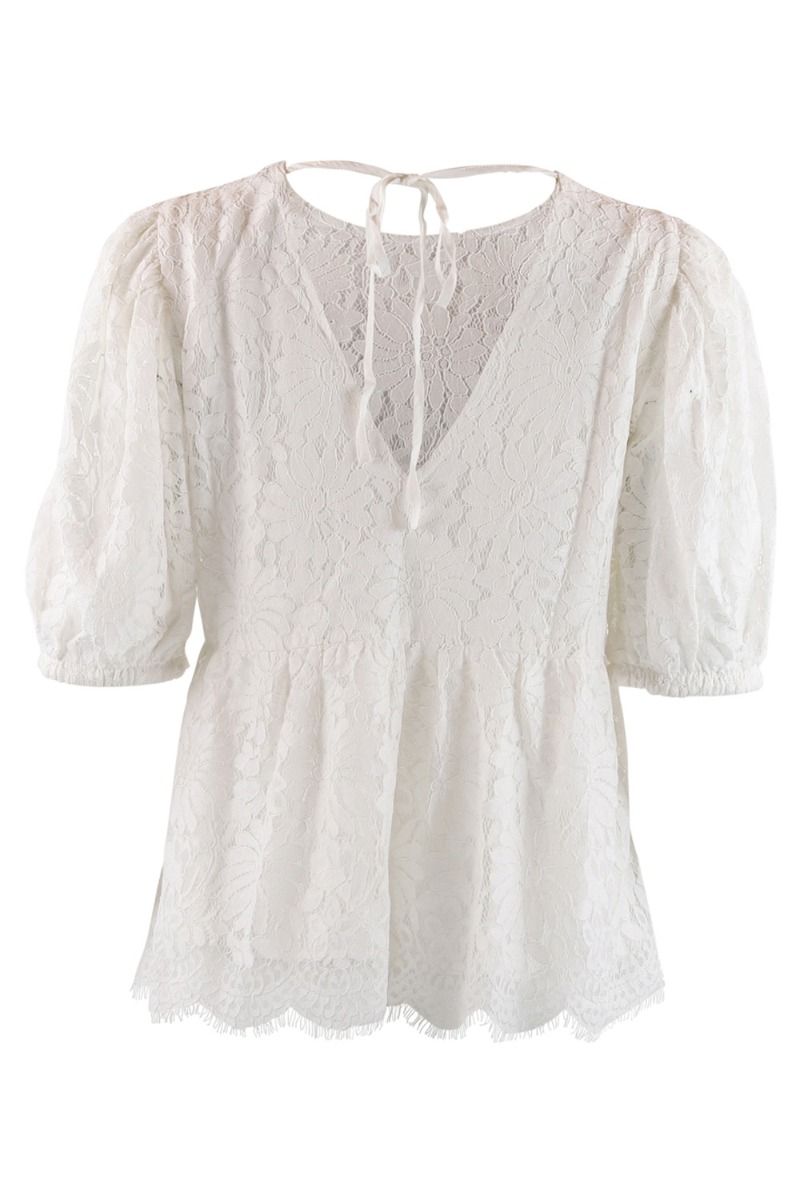 Continue - Bluse - Dealace - White