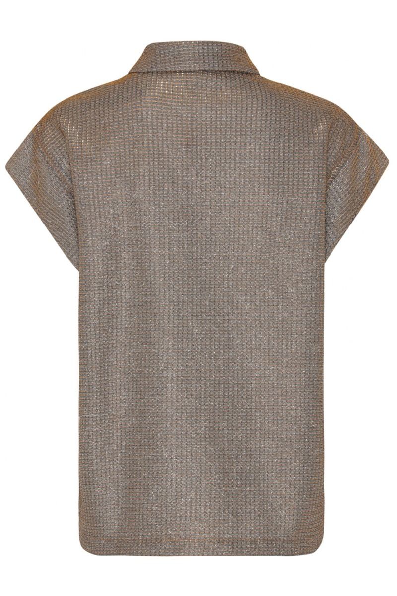 Continue - Bluse - Diva Glitter - Bronze