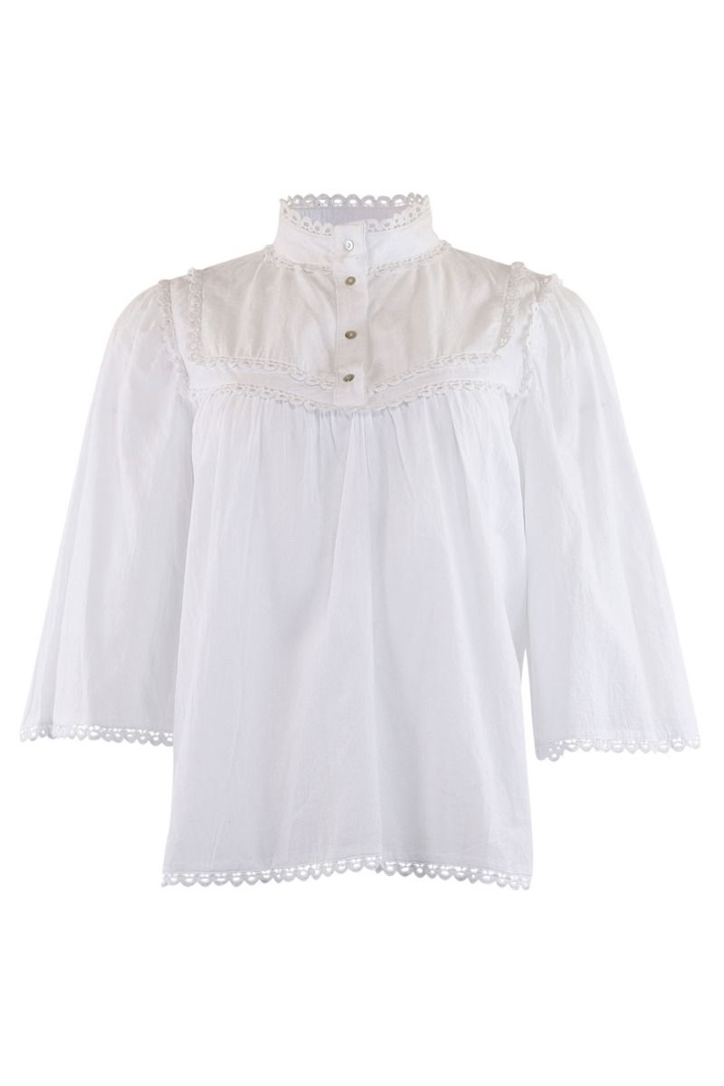 Continue - Bluse - Isa Blouse - 02 - White