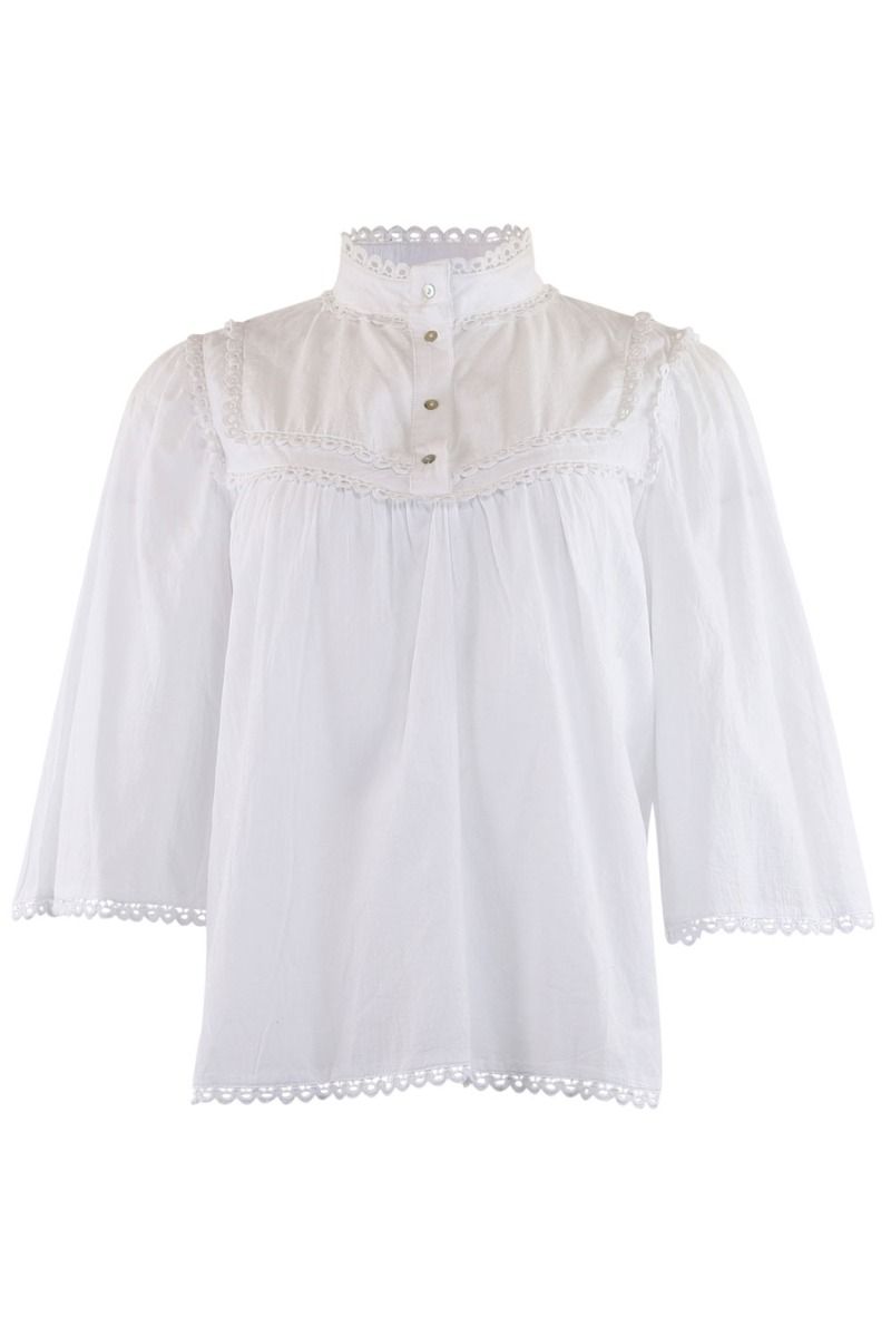 Continue - Bluse - Isa Blouse - White