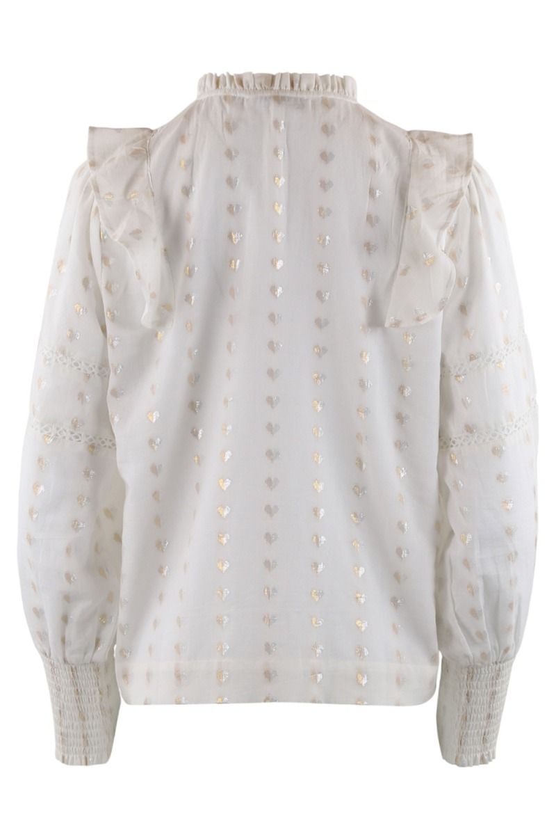 Continue - Bluse - Joey Heart - White
