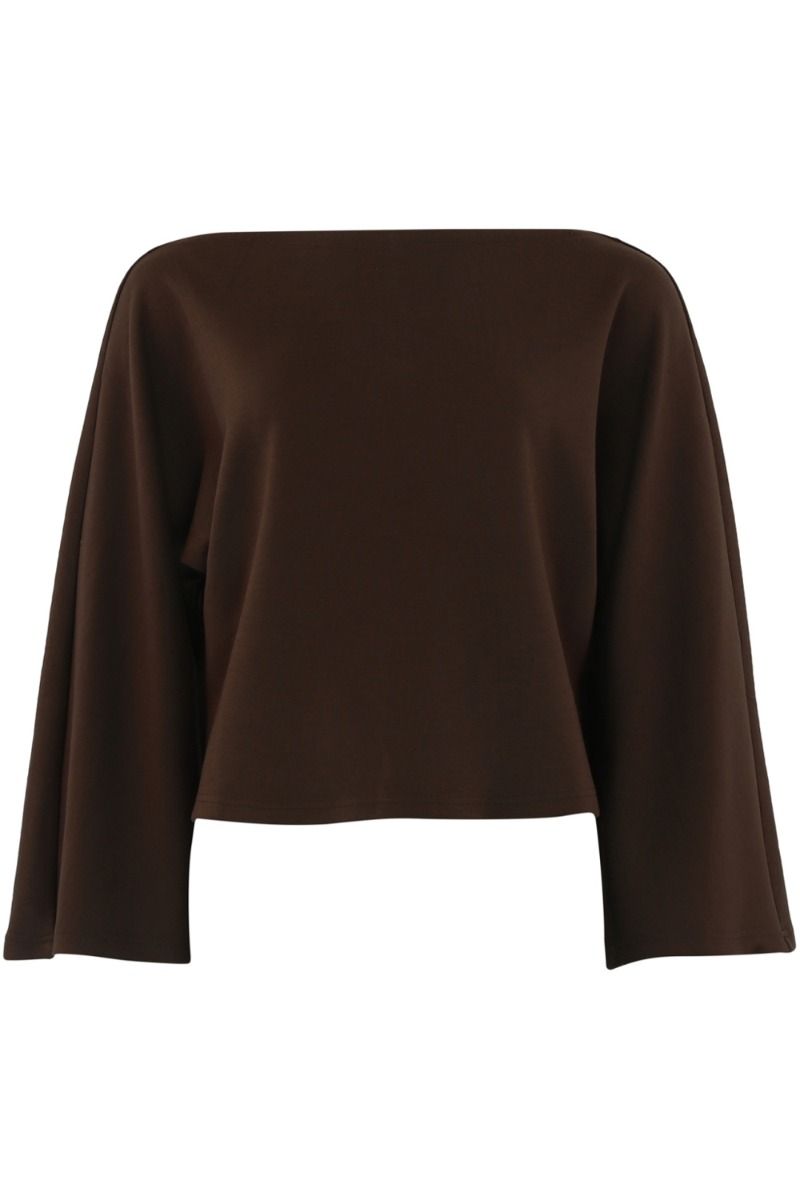 Continue - Bluse - Lauren - Brown