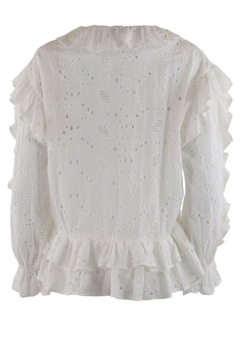 Continue -Bluse - Lee Fringles - White