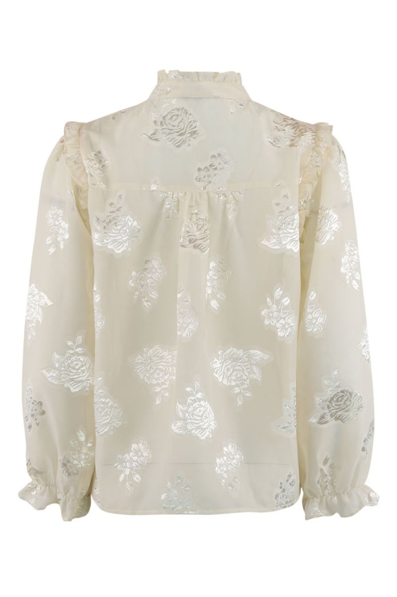 Continue - Bluse - Lina Fringles - Off White
