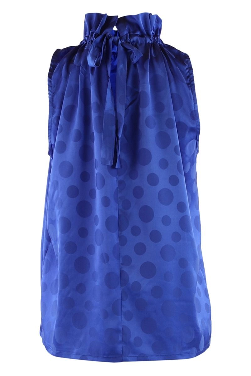 Continue - Top - Liva Dot - Electric Blue Dot 
