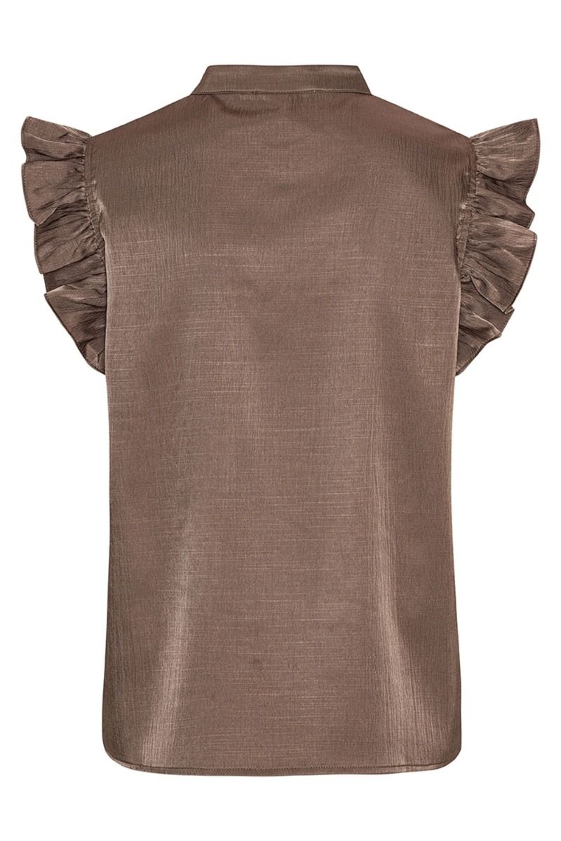 Continue - Bluse - Maren Blouse - Latte