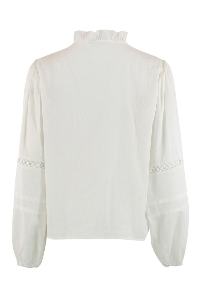 Continue - Bluse - Sienna Emb - White