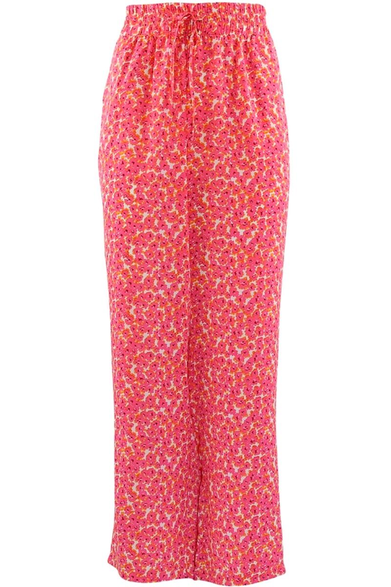 Continue - Bukser - Lea Pant - Pink Flower