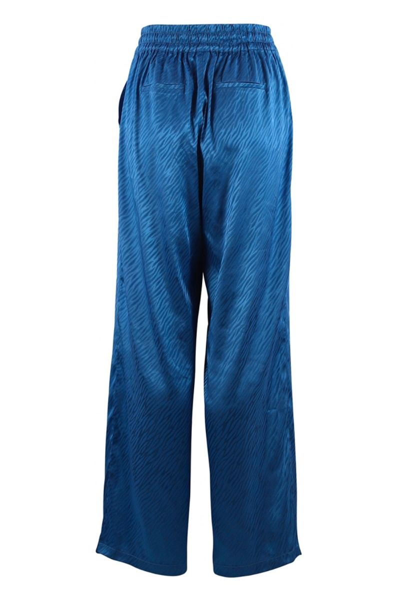 Continue - Bukser - Lea Zebra Pants - Electric Blue