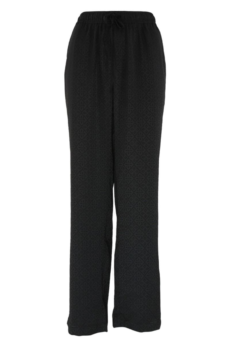 Continue - Bukser - Lis Print - Black Print