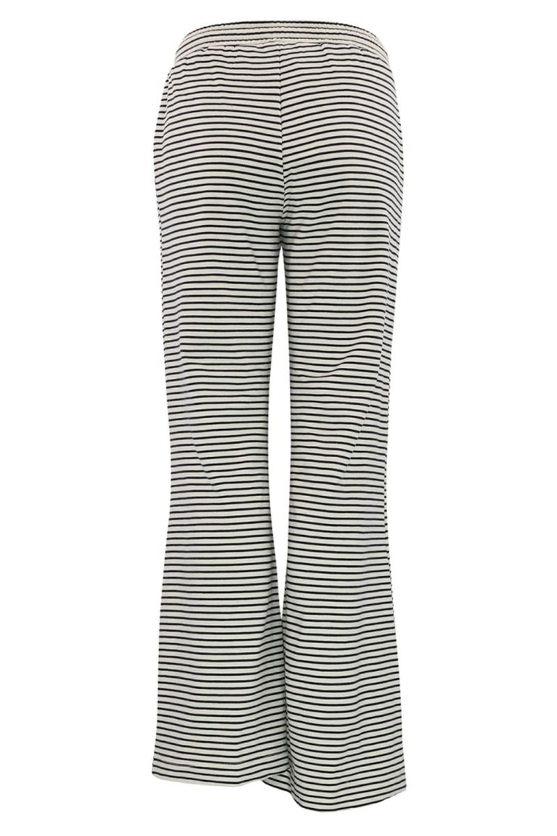 Continue - Bukser - Roberta jersey Stripe - Stribe