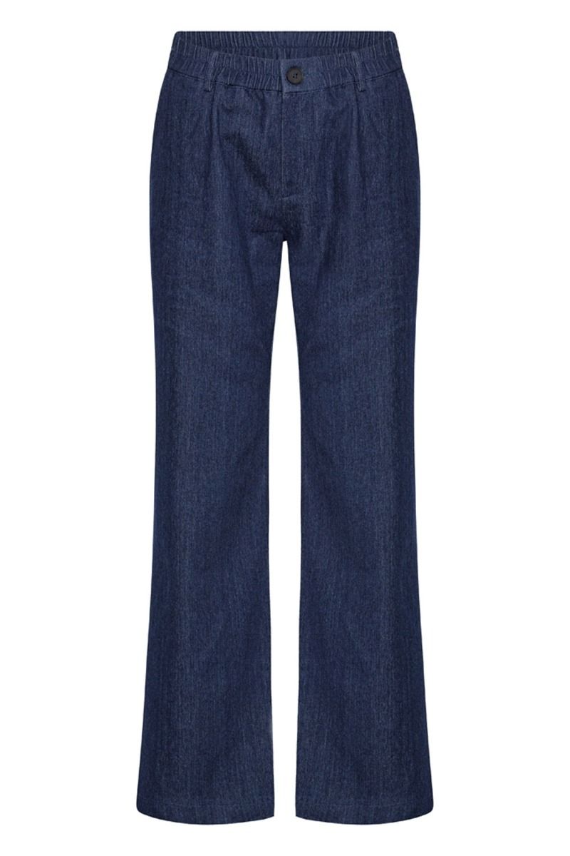 Continue - Bukser - Roberta Stripe - Denim