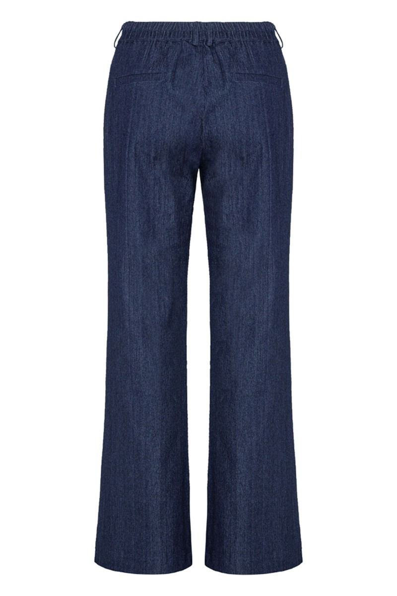 Continue - Bukser - Roberta Stripe - Denim