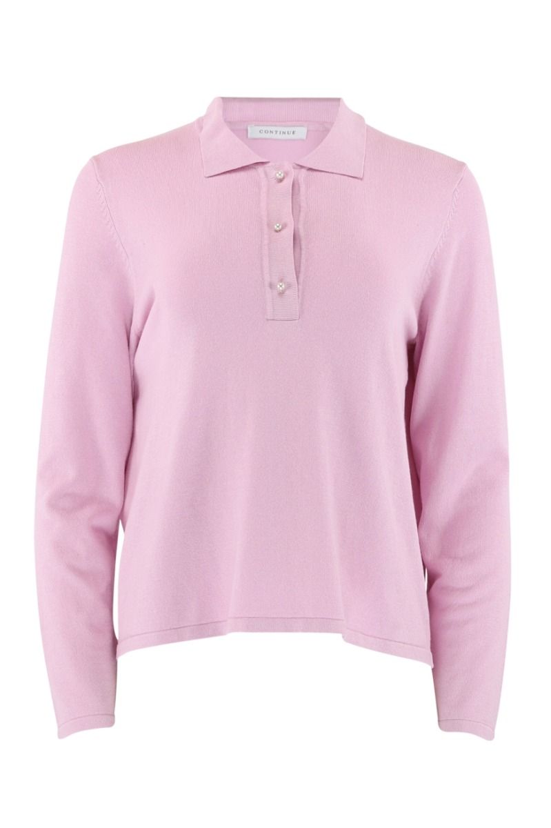 Continue - Bluse - Dianne Polo - Light Pink