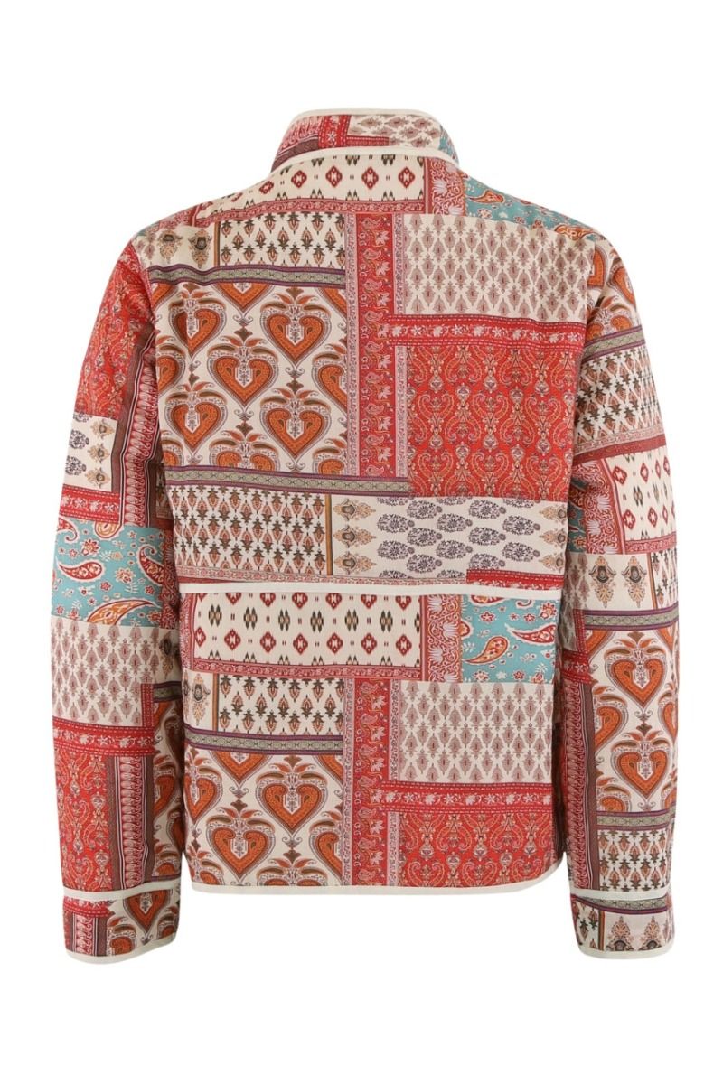 Continue - Jakke - Dallas Leo Jacket - Multi Paisly Print