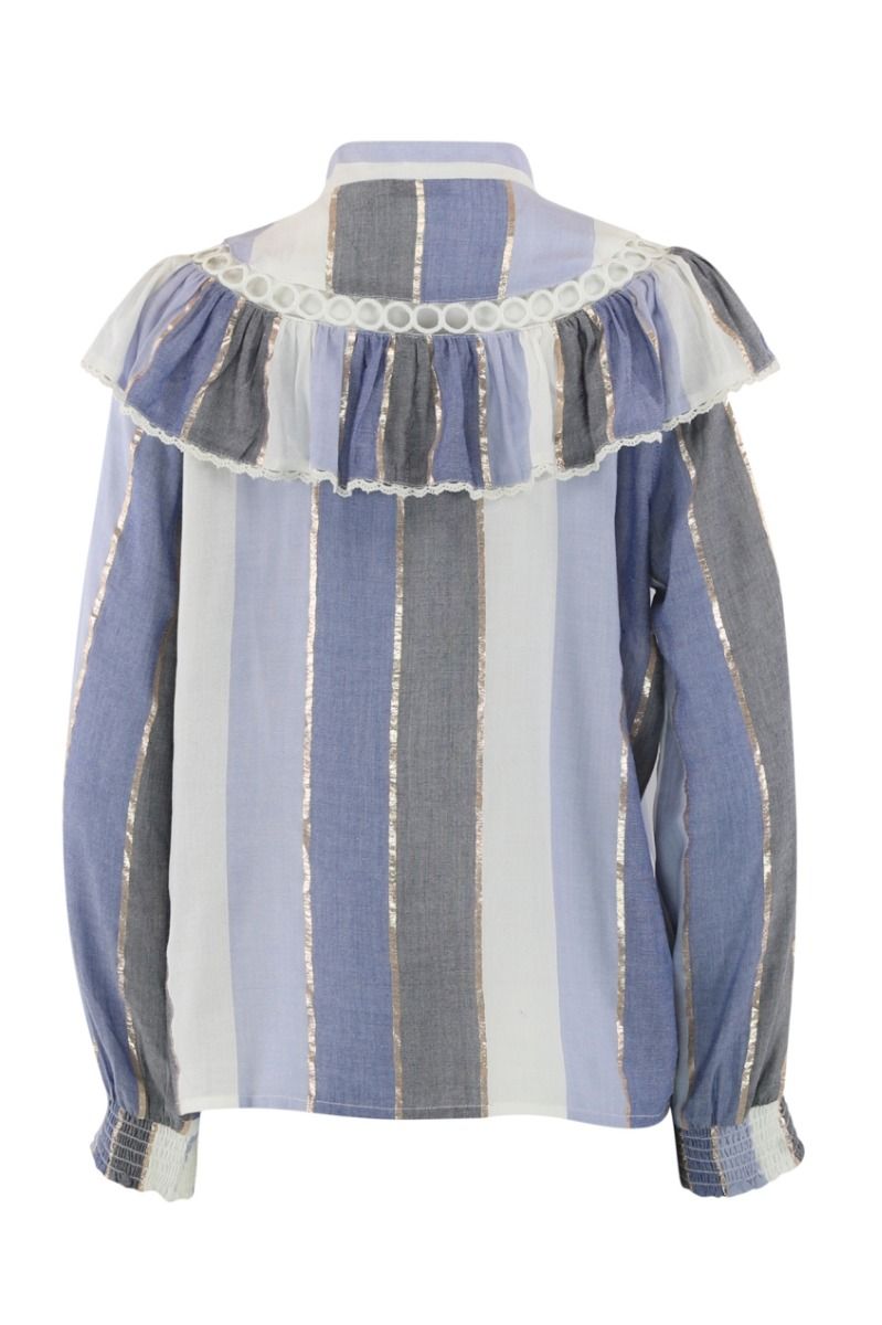 Continue - Skjorte - Jill - Blue Stripe