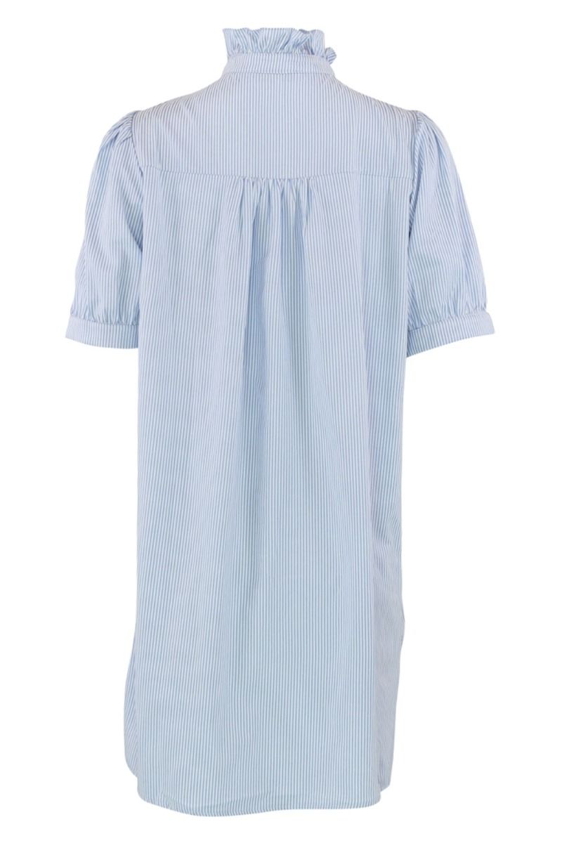 Continue - Kjole - Arianna SS Dress - Blue Stripe
