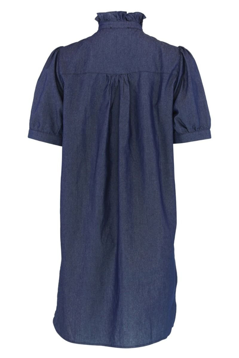 Continue - Kjole - Arianna SS Dress - Dark Blue Chambre