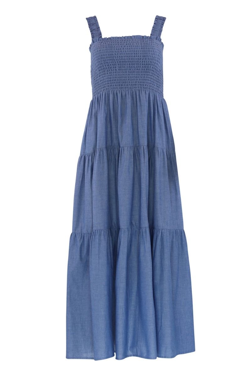 Continue - Kjole - Beth Chambray - Chambray 