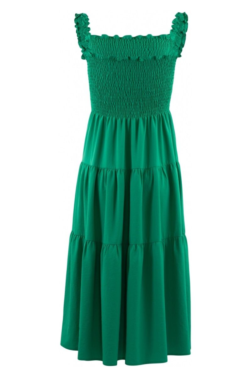 Continue - Kjole - Beth Solid - Grass Green