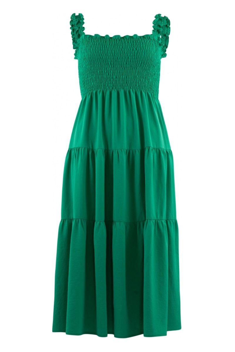Continue - Kjole - Beth Solid - Grass Green