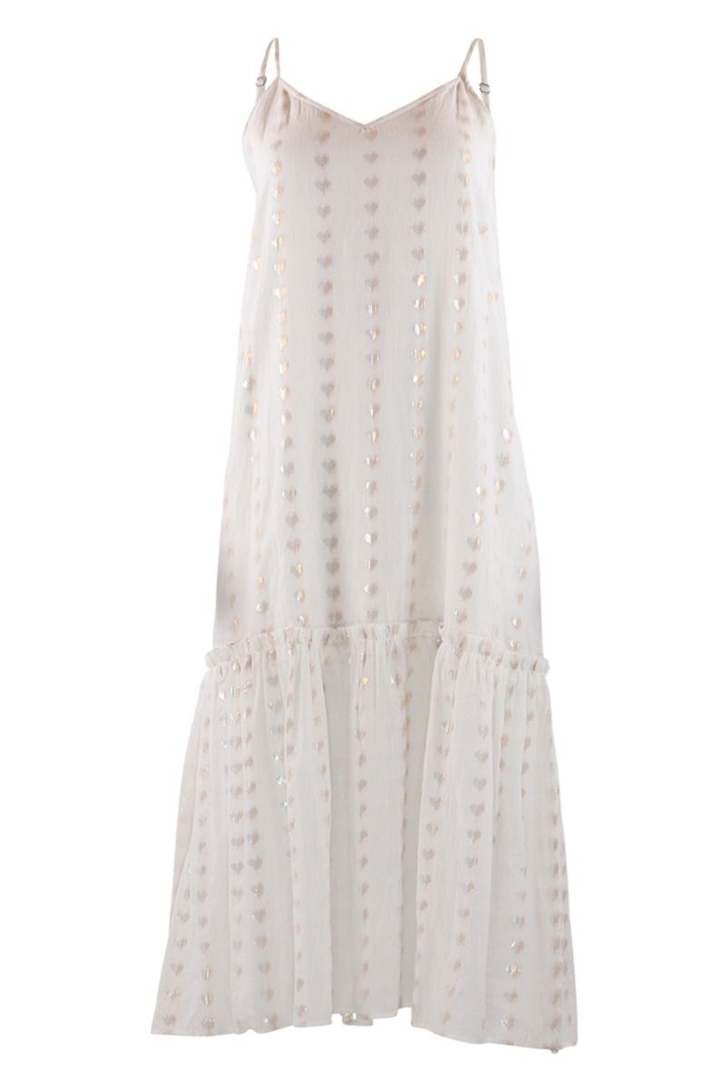 Continue - Kjole - Joey Strap Dress - White