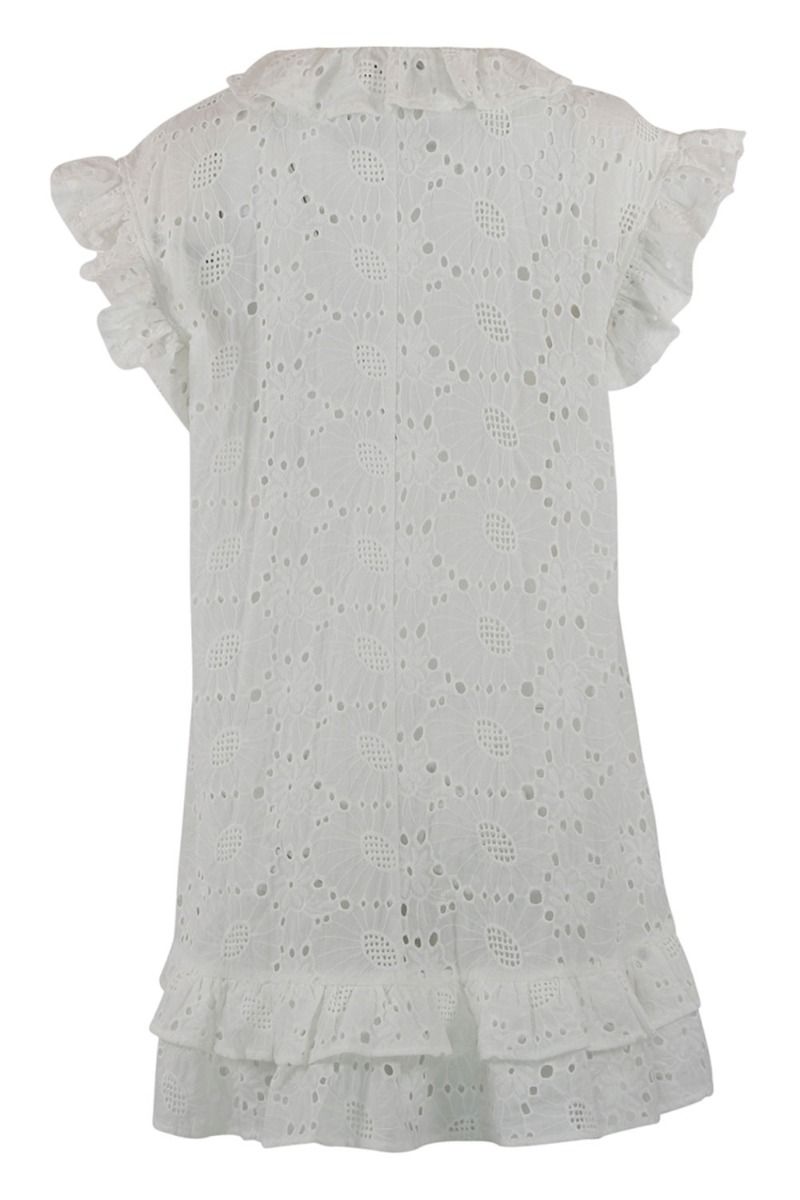 Continue - Kjole - Lee Fringels Dress - White