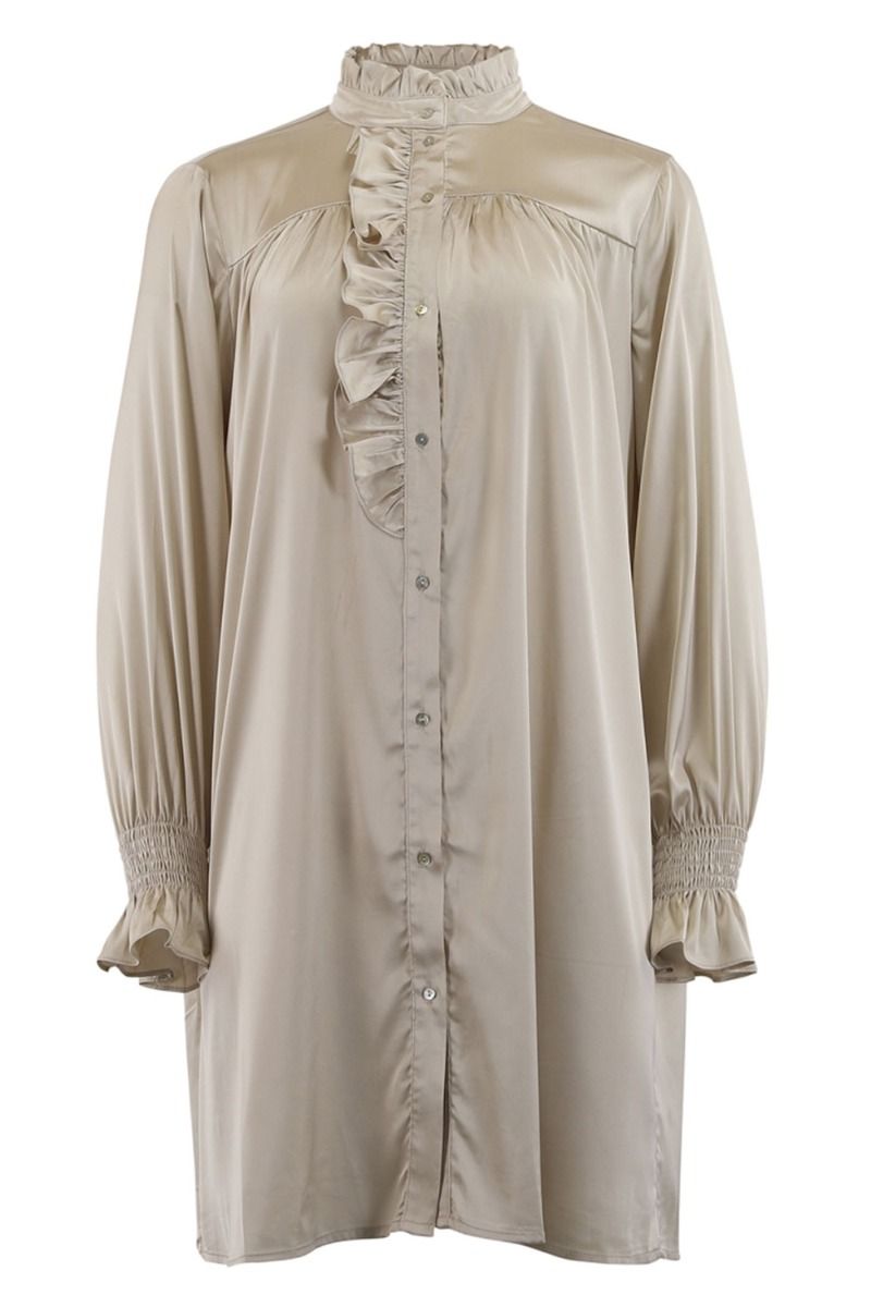 Continue - Kjole - Malika Dress - Champagne