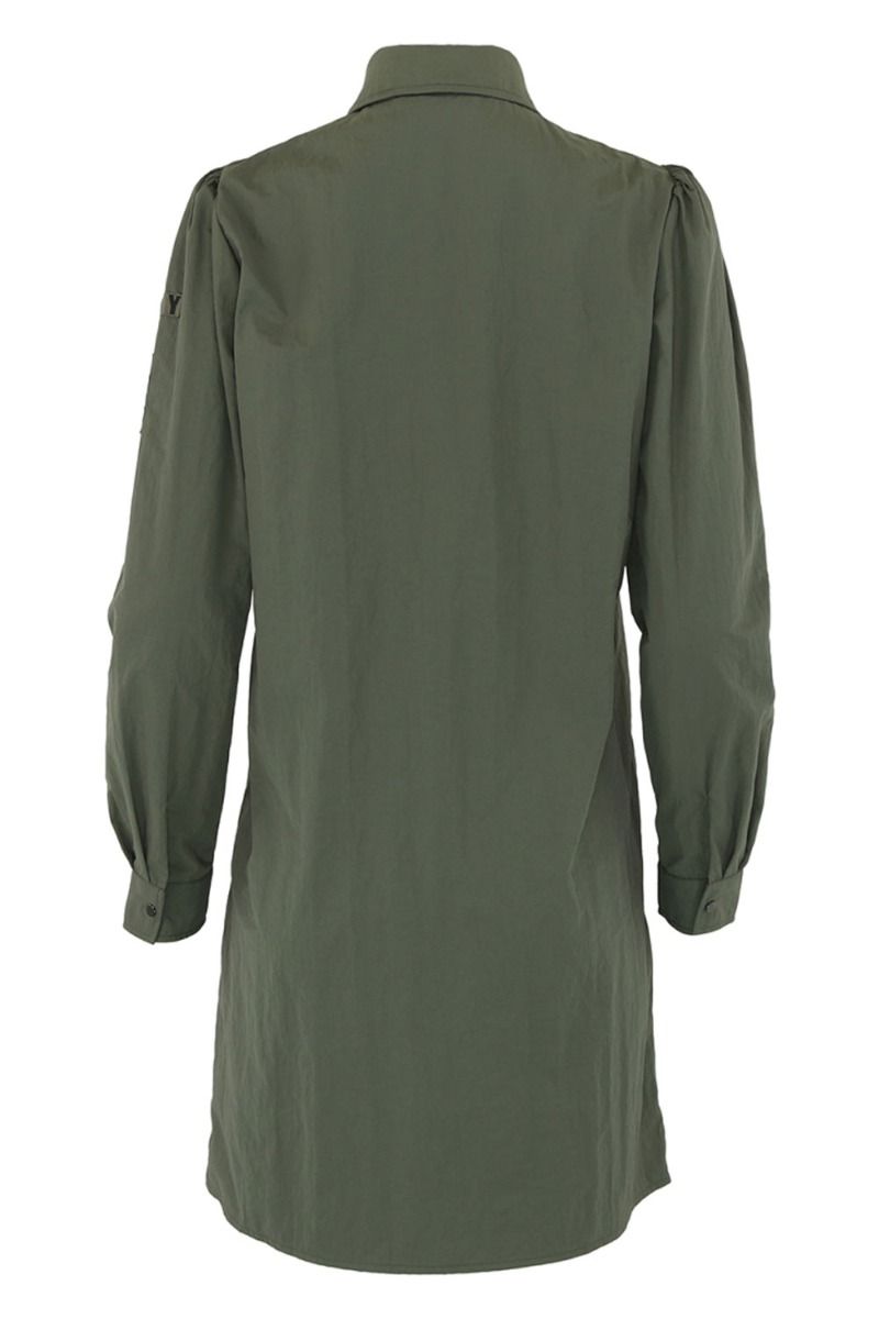 Continue - Kjole - Mili Dress Patch - Army