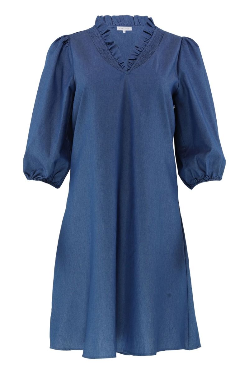 Continue - Kjole - Pauline Chambre - Dark Blue Chambre