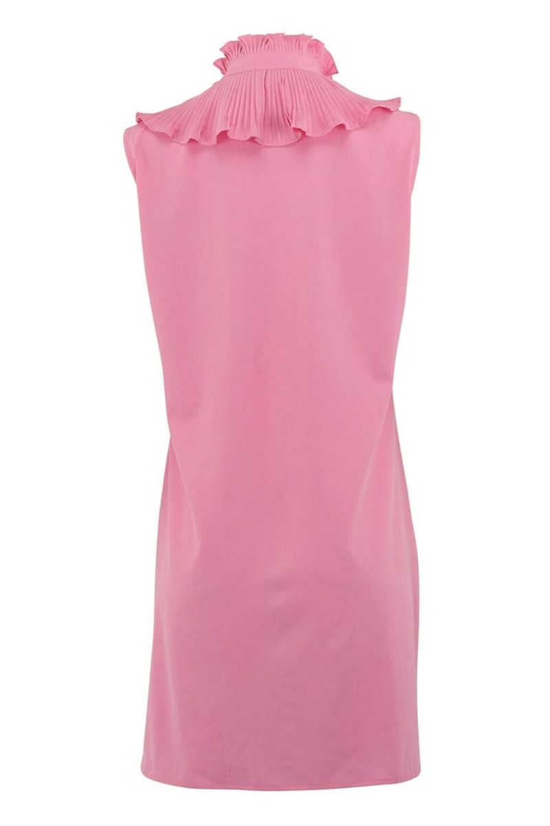 Continue - Kjole - Pernille Plisse Dress - Pink