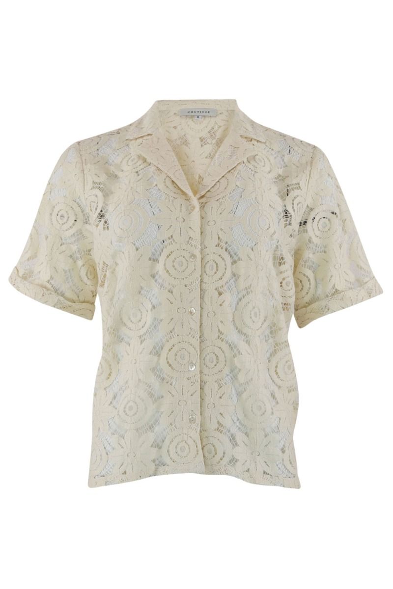 Continue - Skjorte - Peggie - Off White