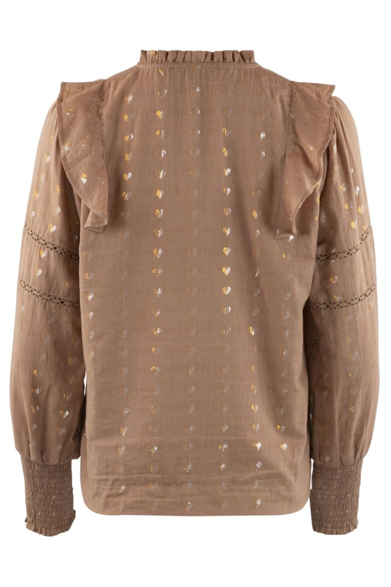 Continue - Skjorte - Joey Heart - Nougat