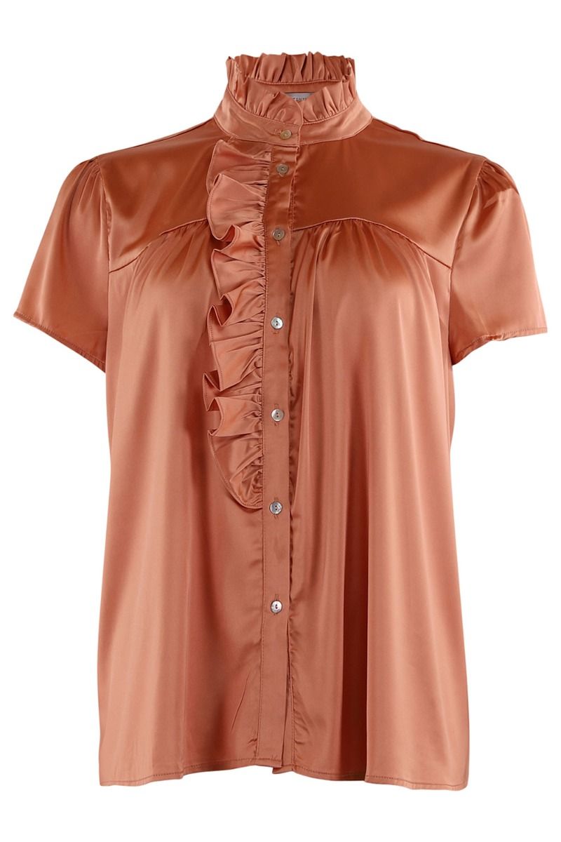 Continue - Skjorte - Malika SS - Orange