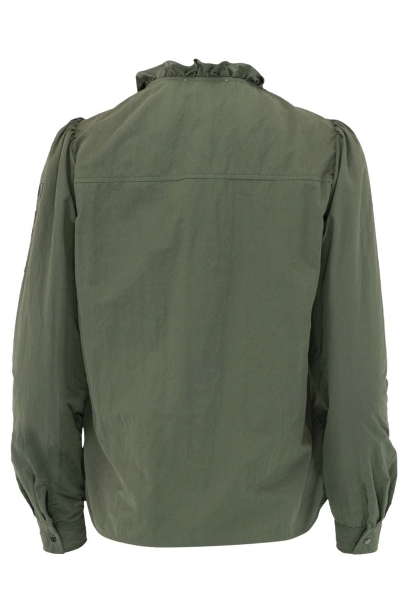 Continue - Skjorte - Mili Patch Shirt - Army