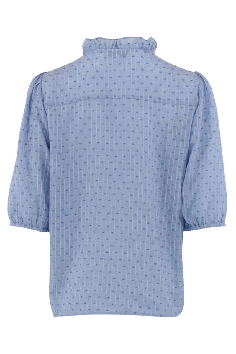 Continue - Skjorte - Milli Blue Stripe ss - Blue stripe