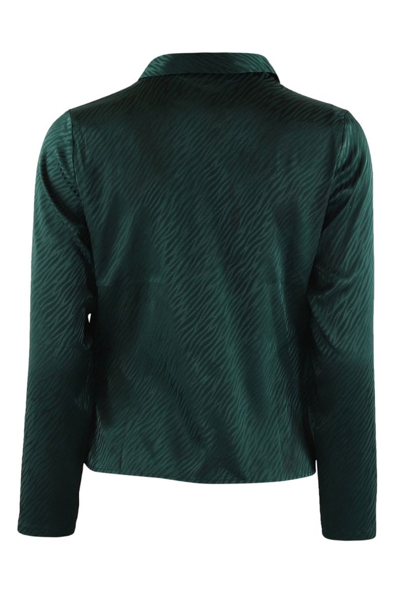 Continue - Skjorte - Milo Zebra - Bottlegreen