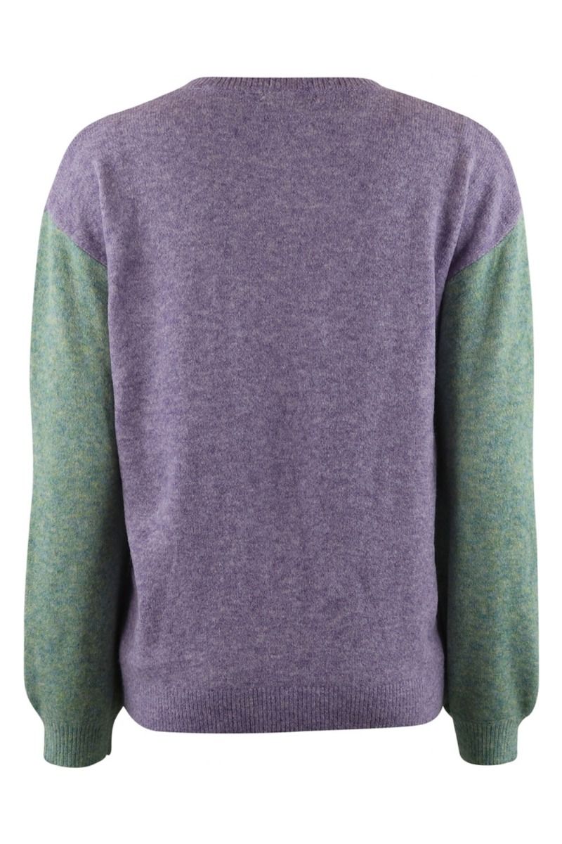 Continue - Strik - Blend 2 Colour Knit - Lilac