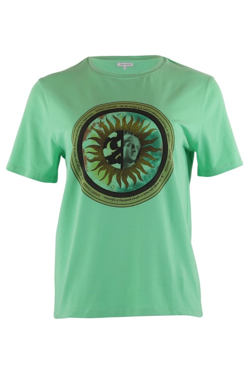Continue - T-shirt - Saga Tee - Green