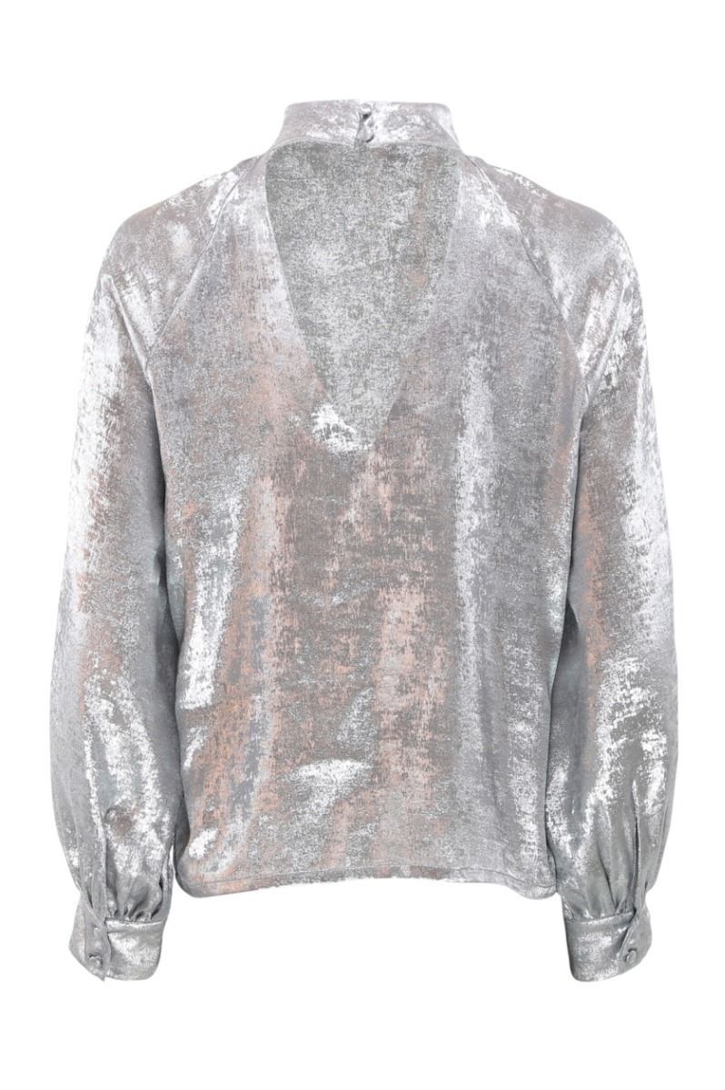 Continue - Bluse - Thea Silver - Silver
