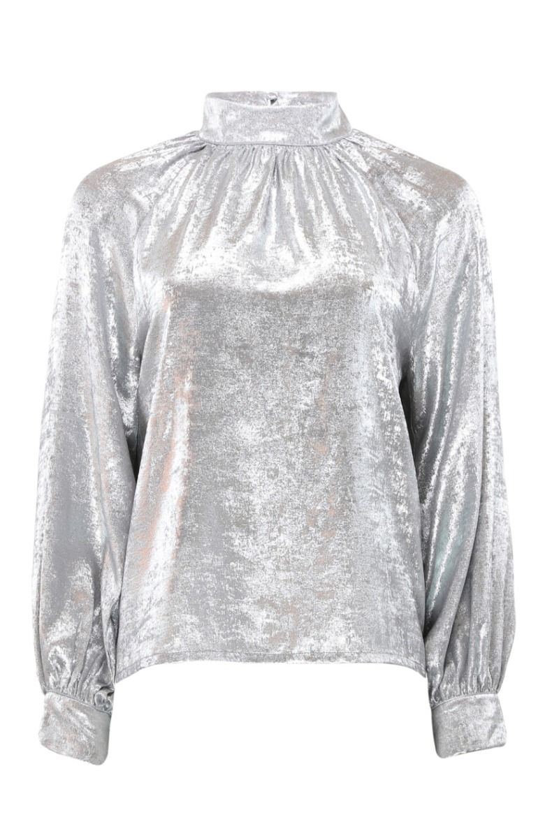 Continue - Bluse - Thea Silver - Silver