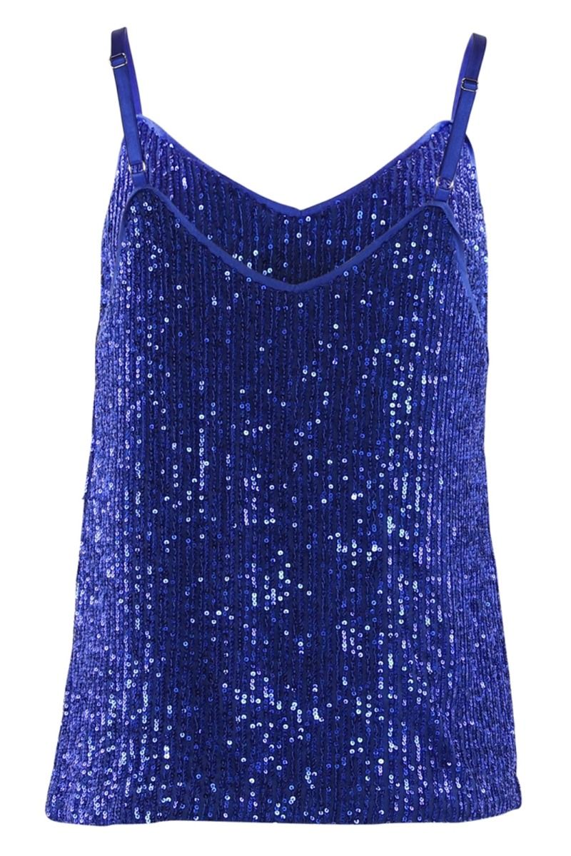 Continue - Top - Beckie - Bright blue