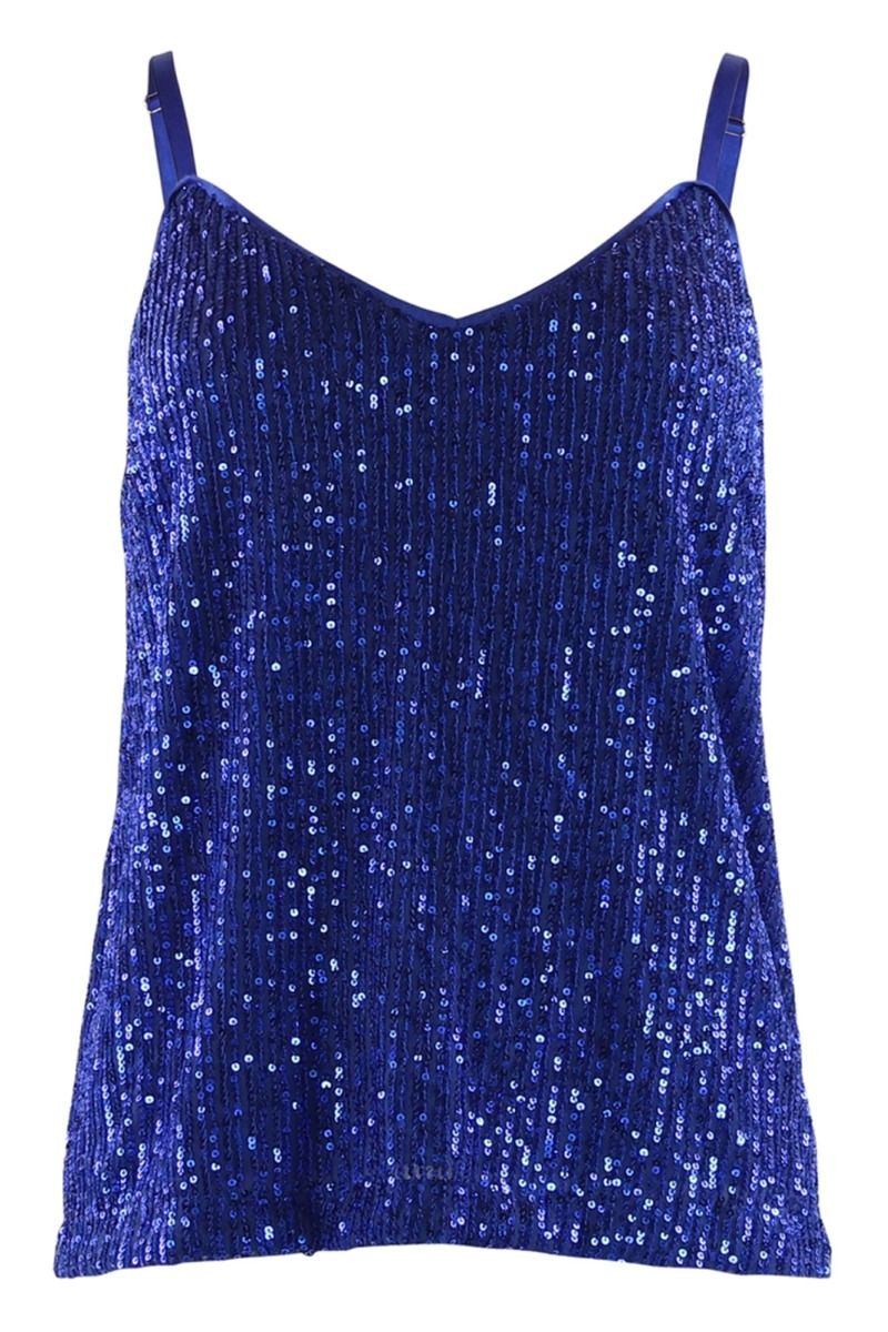 Continue - Top - Beckie - Bright blue