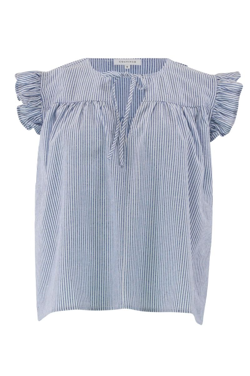 Continue - Top - Lilly stripe - Blue stripe