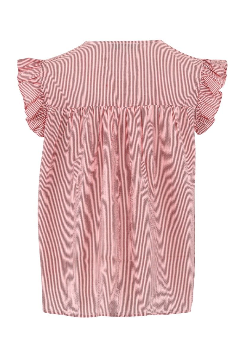 Continue - Top - Lilly stripe - Red stripe