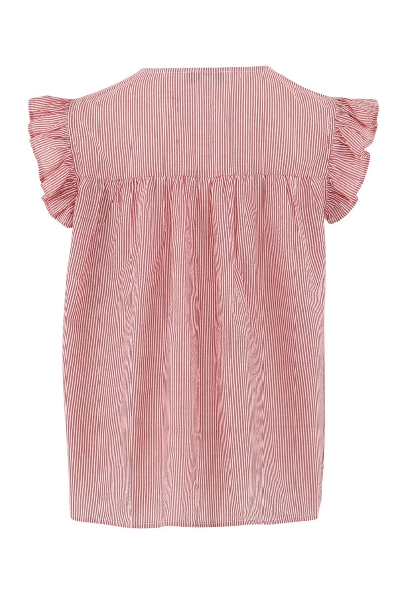 Continue - Top - Lilly Stripe - Red Stripe